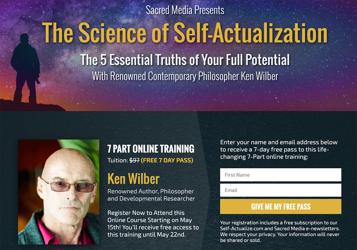 Self-Actualize.com - The Science of Self-Actualization